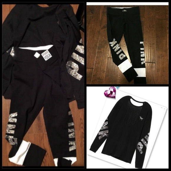 PINK Victoria's Secret Tops - VS Pink Bling Set